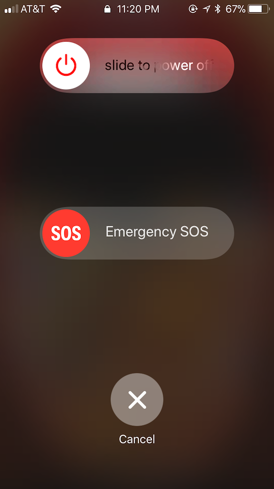 Emergency SOS iPhone