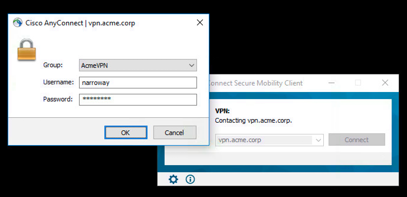 AnyConnect Client with Duo RADIUS