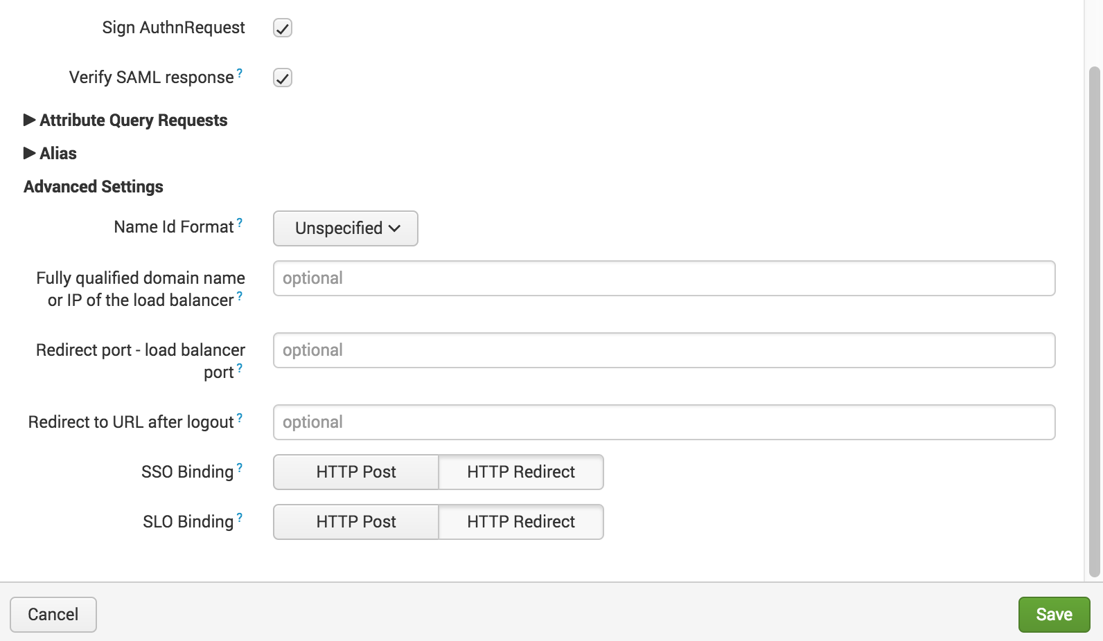 Additional Splunk SAML Configuration