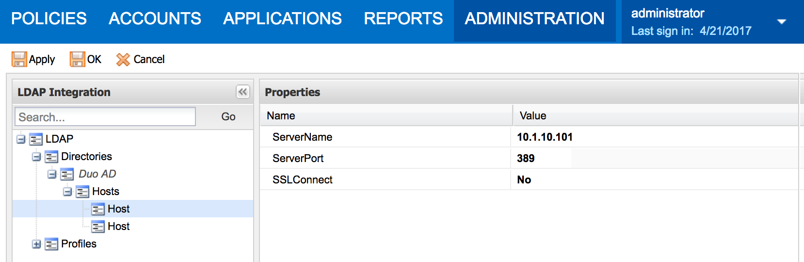 CyberArk LDAP Integration Host