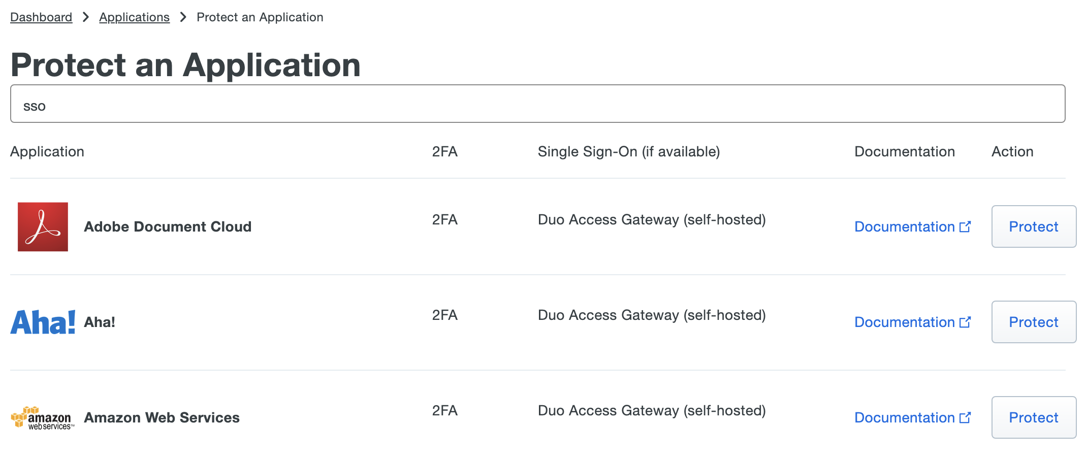 Add a SAML Application