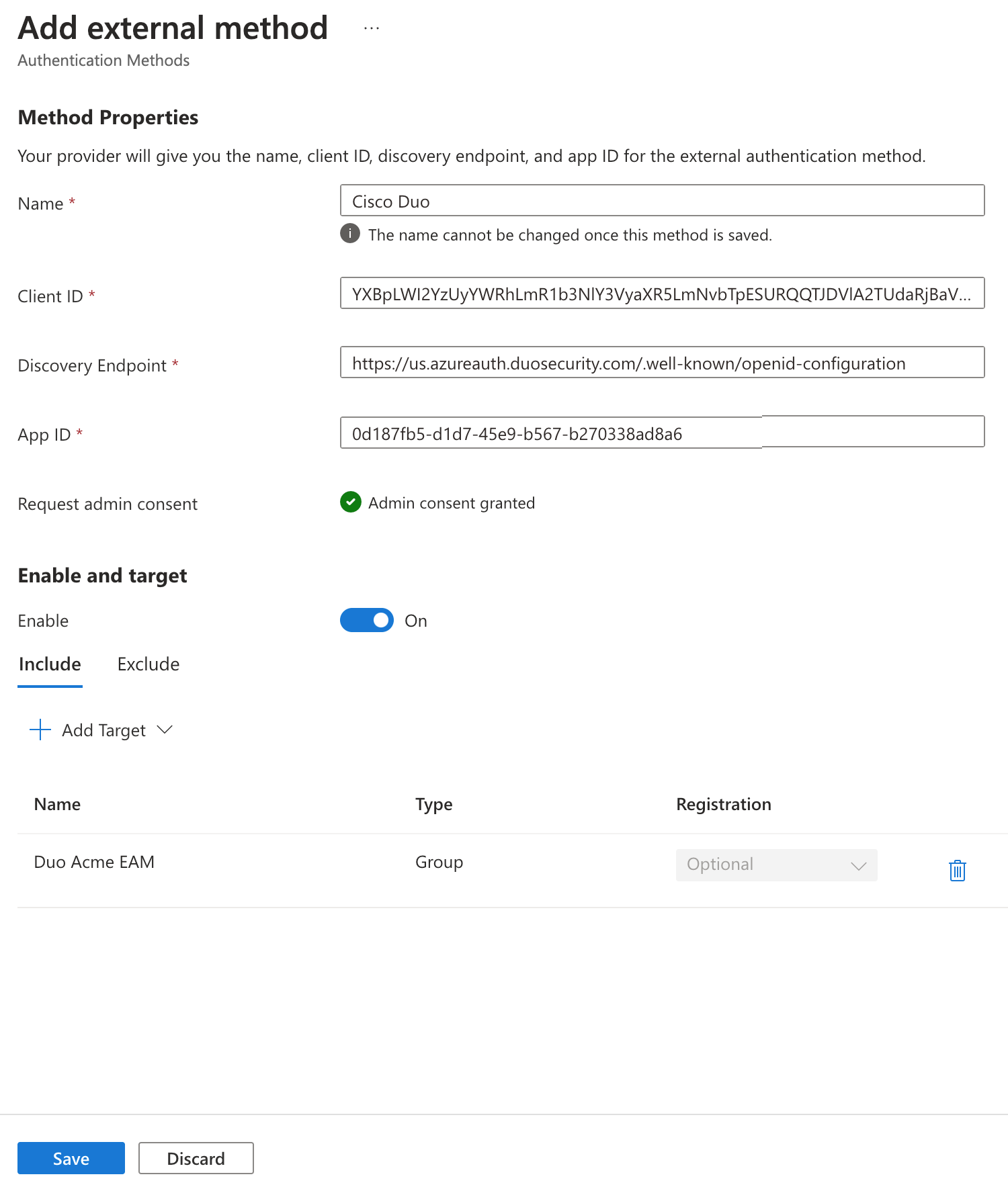 Add the Duo External Method