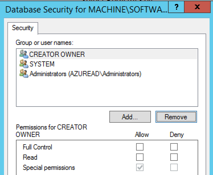 Duo Windows Logon Policy Object Permissions