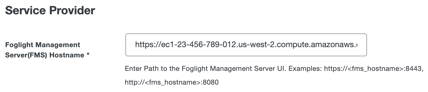 Duo Quest Foglight Management System Hostname