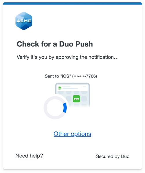 Duo Push in Universal Prompt